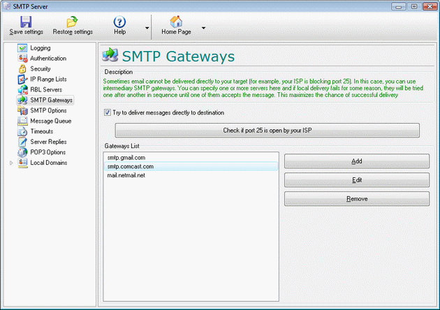 Local SMTP Server Pro 5.27 full